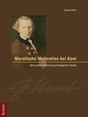 cover image of Moralische Motivation bei Kant